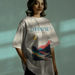 "Chhohara Valley"- Women's Oversized T-Shirt