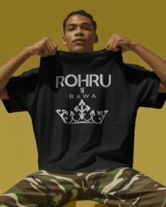 “Rohru Bawa” Premium Men’s Oversized T-shirt